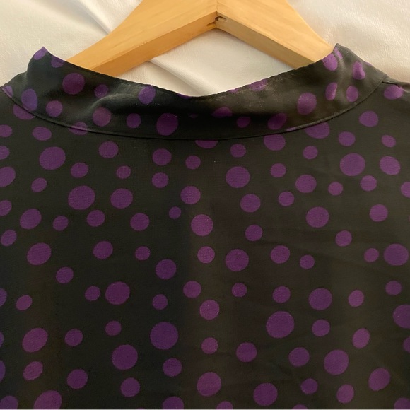 💜 Belted Polkadot Dress - Picture 10 of 14